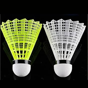 Amazon | 9個セット ナイロン バドミントン シャトル 練習用 シャトル